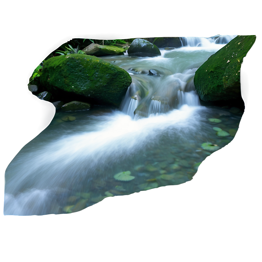 Stream In Rainforest Png Akr PNG
