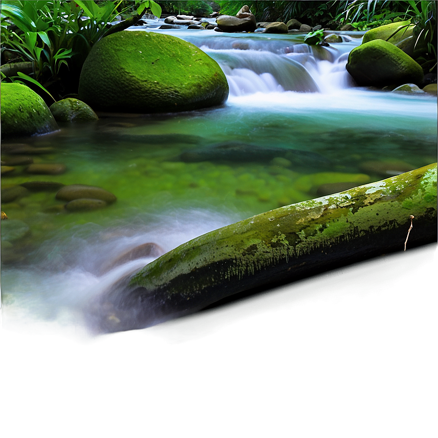Stream In Rainforest Png Qul90 PNG