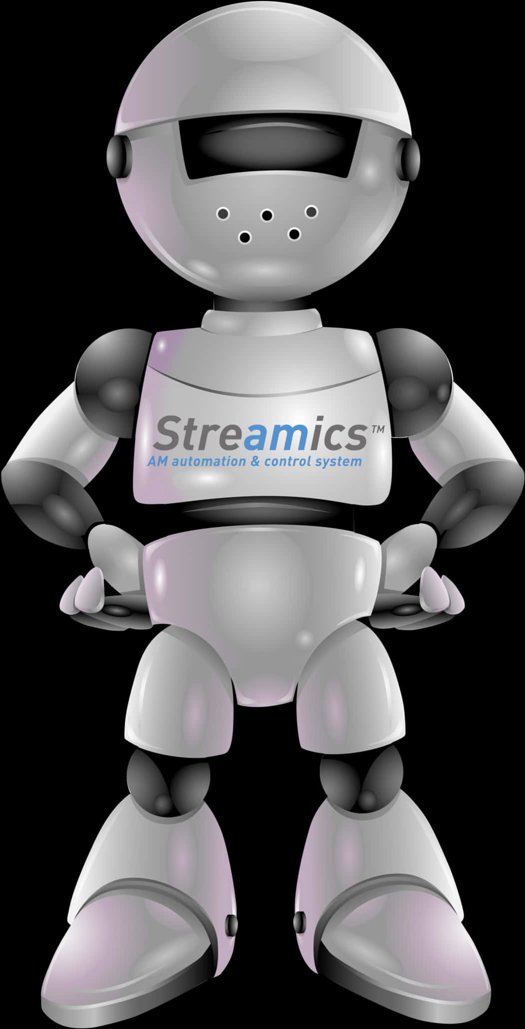 Streamics Robot Automation Control System PNG