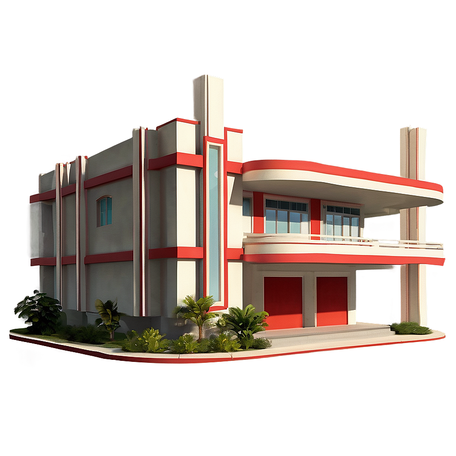 Streamline Moderne Architecture Png Axe PNG