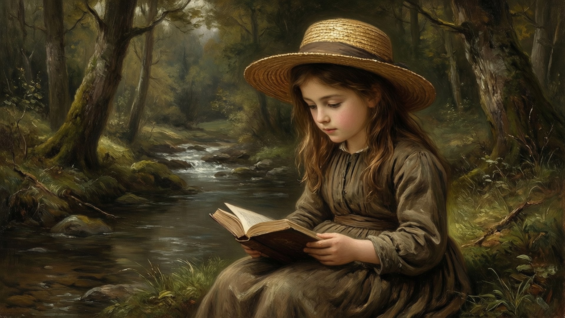 Streamside Reader Sfondi