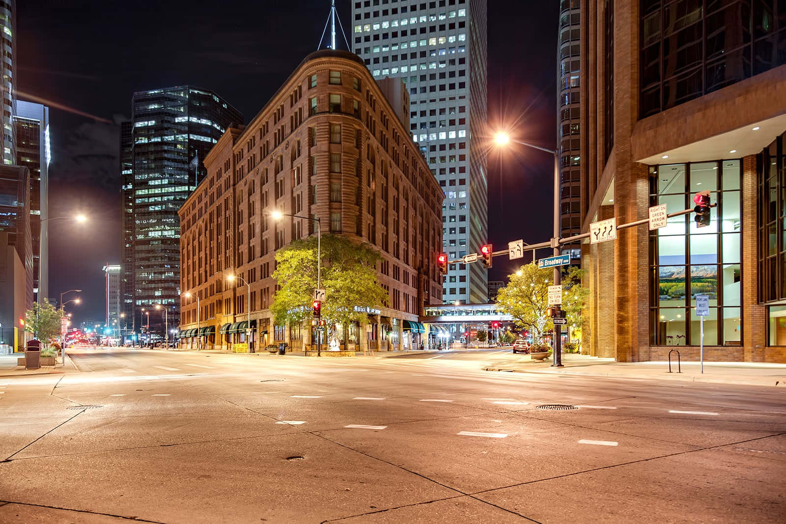 Bustling City Street at Sunset