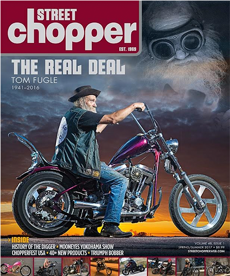 Street Chopper Magazine Cover The Real Deal PNG