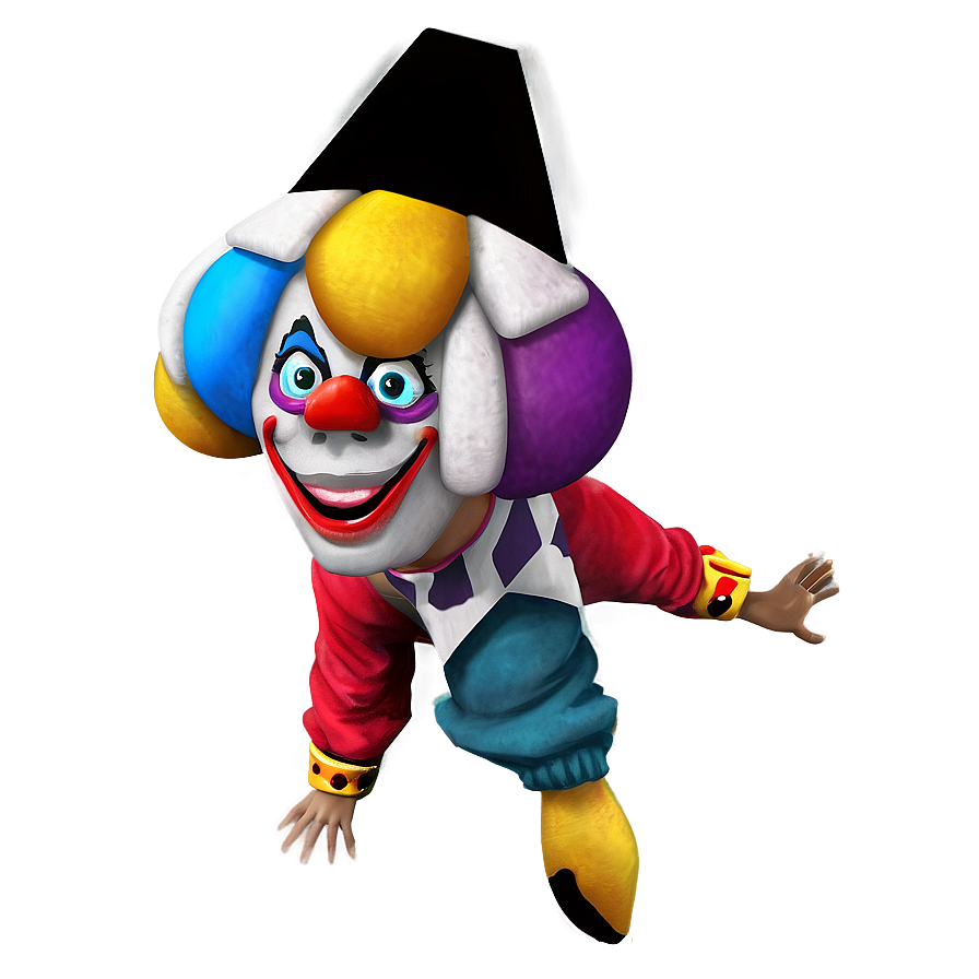 Street Clown Performance Png Una18 PNG