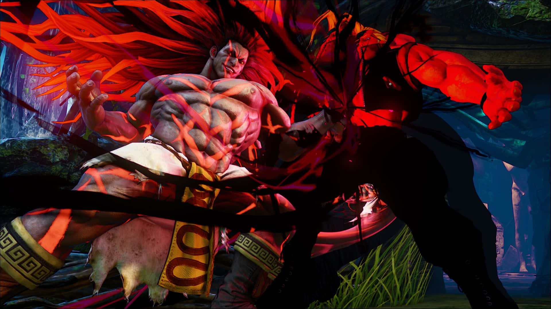 Screenshot af Street Fighter X Tekken 7 som baggrundsbillede Wallpaper