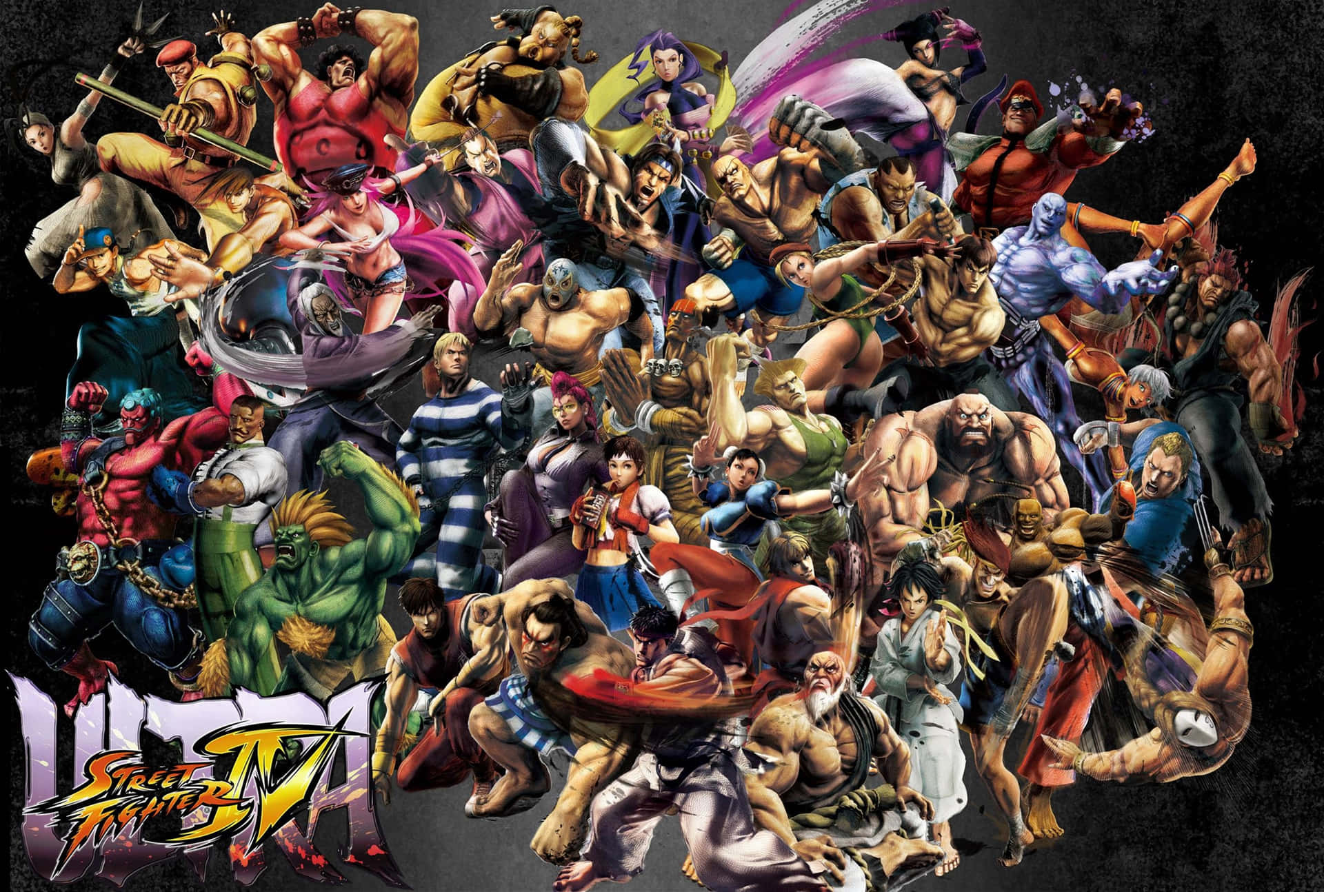 Engage in an Epic Battle with Street Fighter 4k Wallpaper
