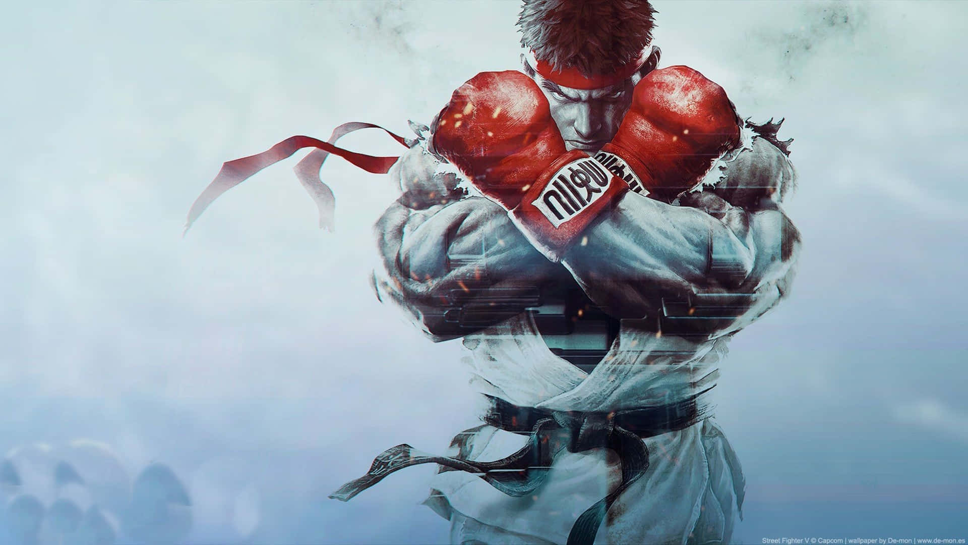 "Stun your opponents with your Street Fighter 4k skills!" Wallpaper