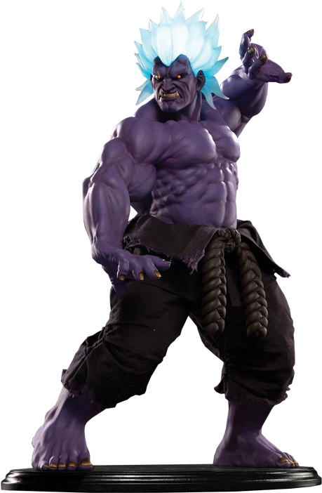 Street Fighter Akuma Statue PNG