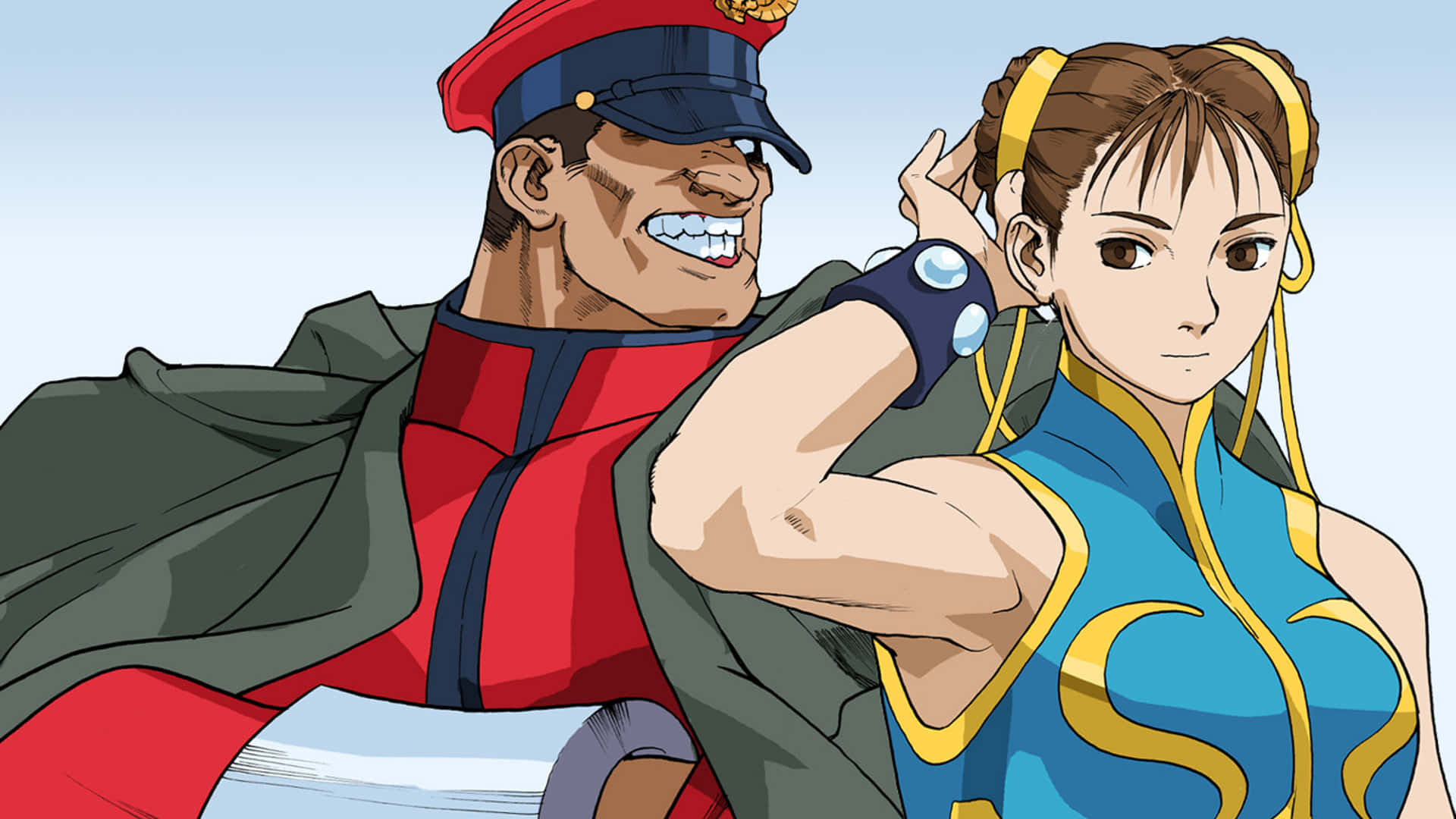 Street Fighter Alpha_ Characters_ Bison Chun Li Wallpaper