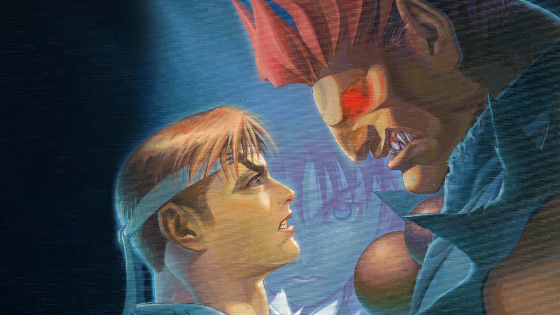 Street Fighter Alpha Faceoff Wallpaper