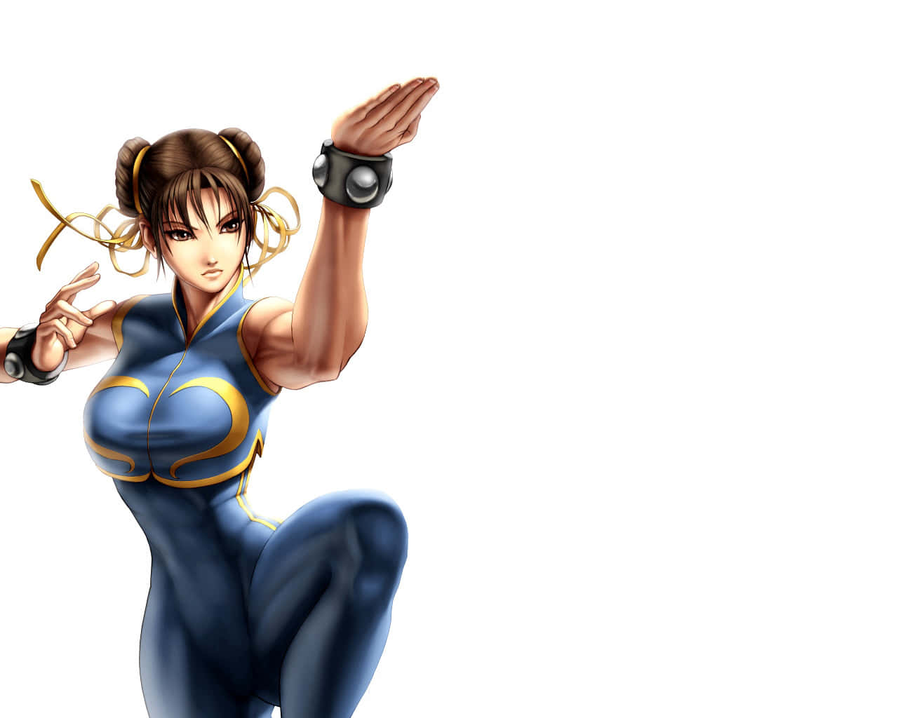 Street Fighter Alpha Female Fighter Pose Wallpaper