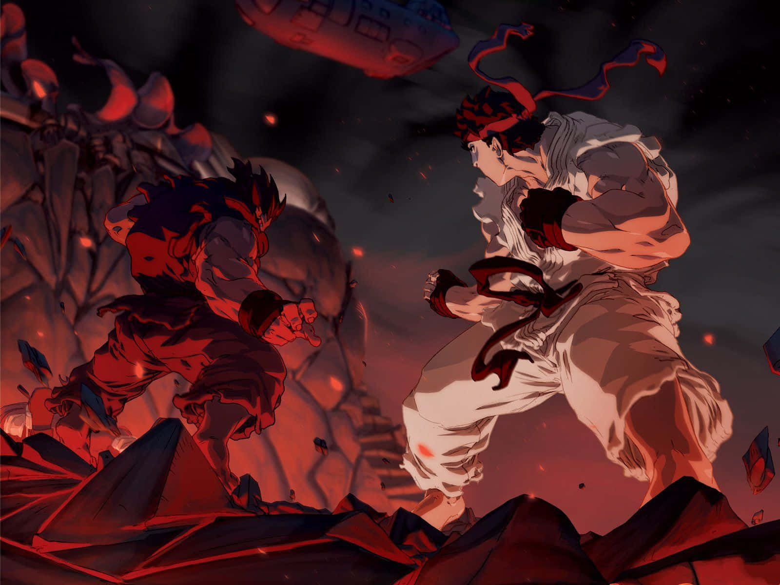 Street Fighter Alpha Final Battle Wallpaper