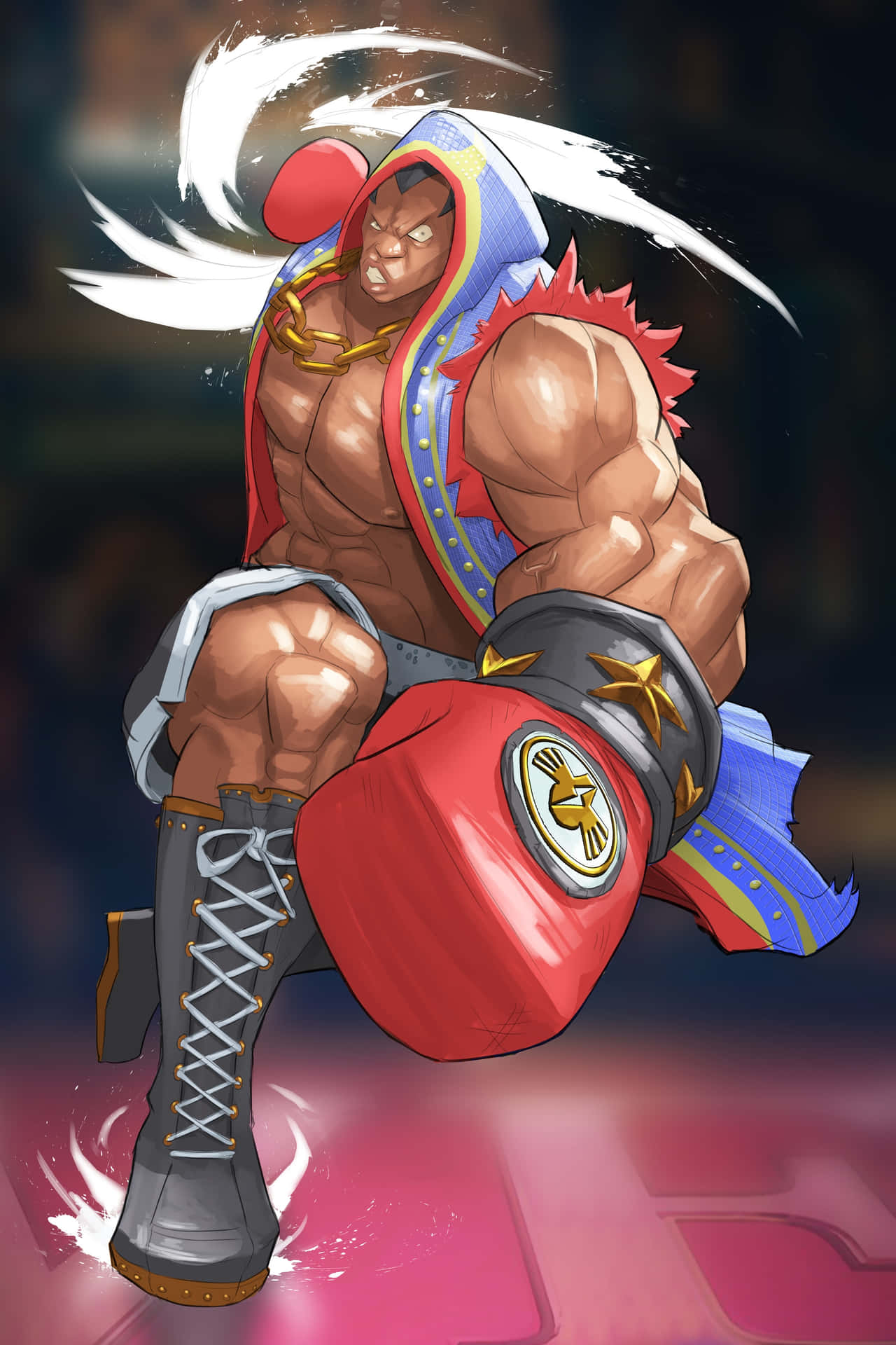 Street Fighter Balrog Power Punch Wallpaper