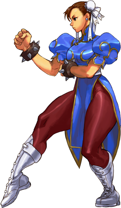 Street Fighter Character Pose PNG