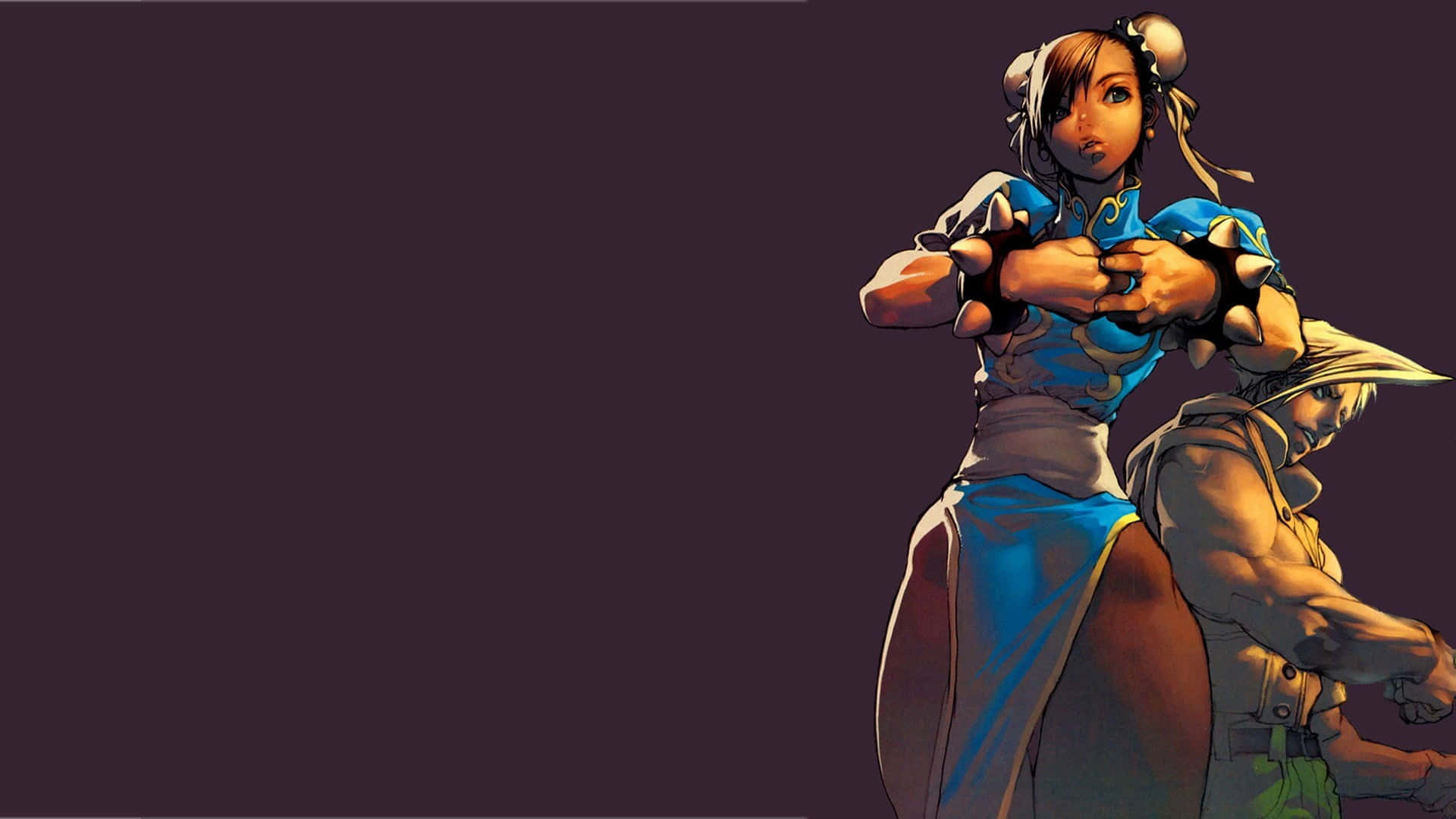 Épicaescena De Batalla De Los Personajes De Street Fighter. Fondo de pantalla