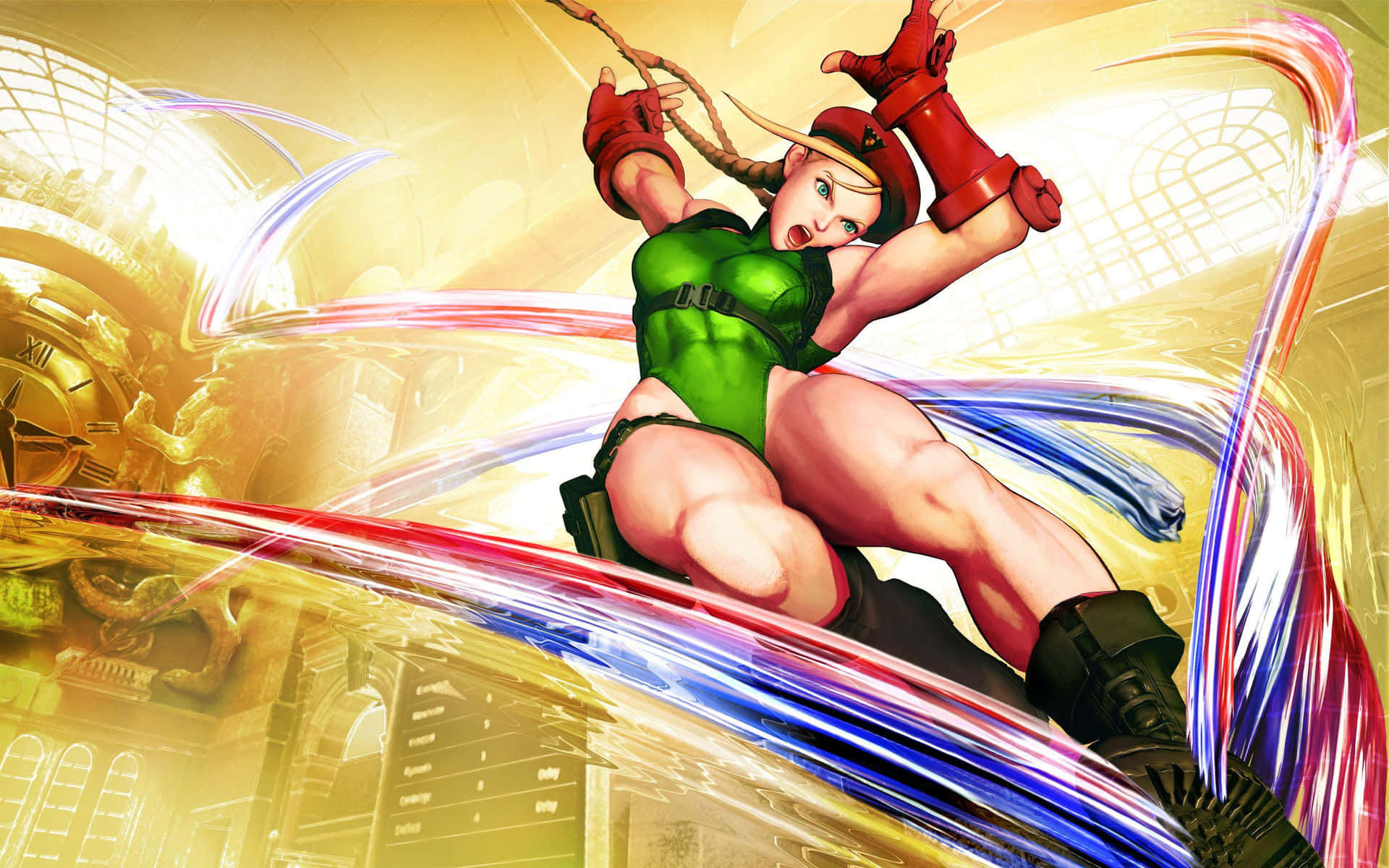 Street Fighter Characters Showdown Wallpaper