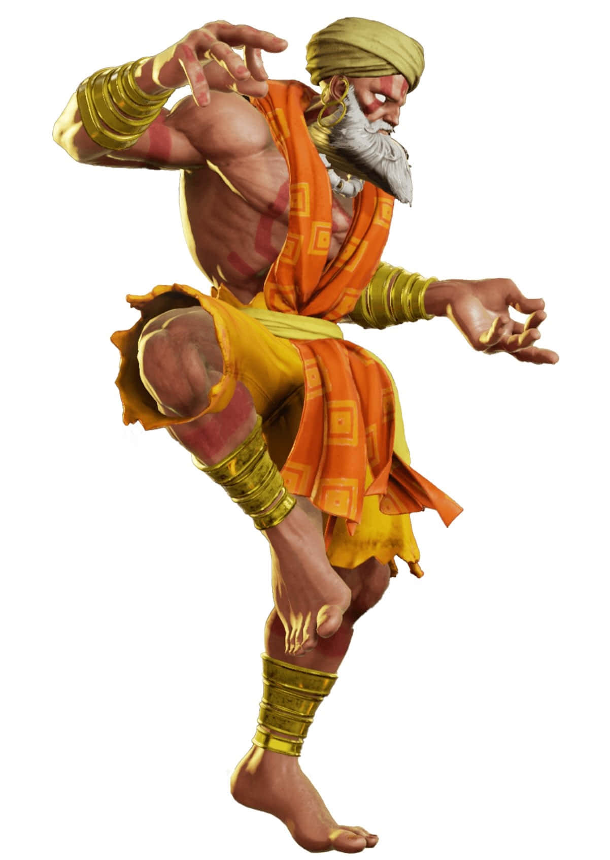 Street Fighter Dhalsim Character Pose Wallpaper