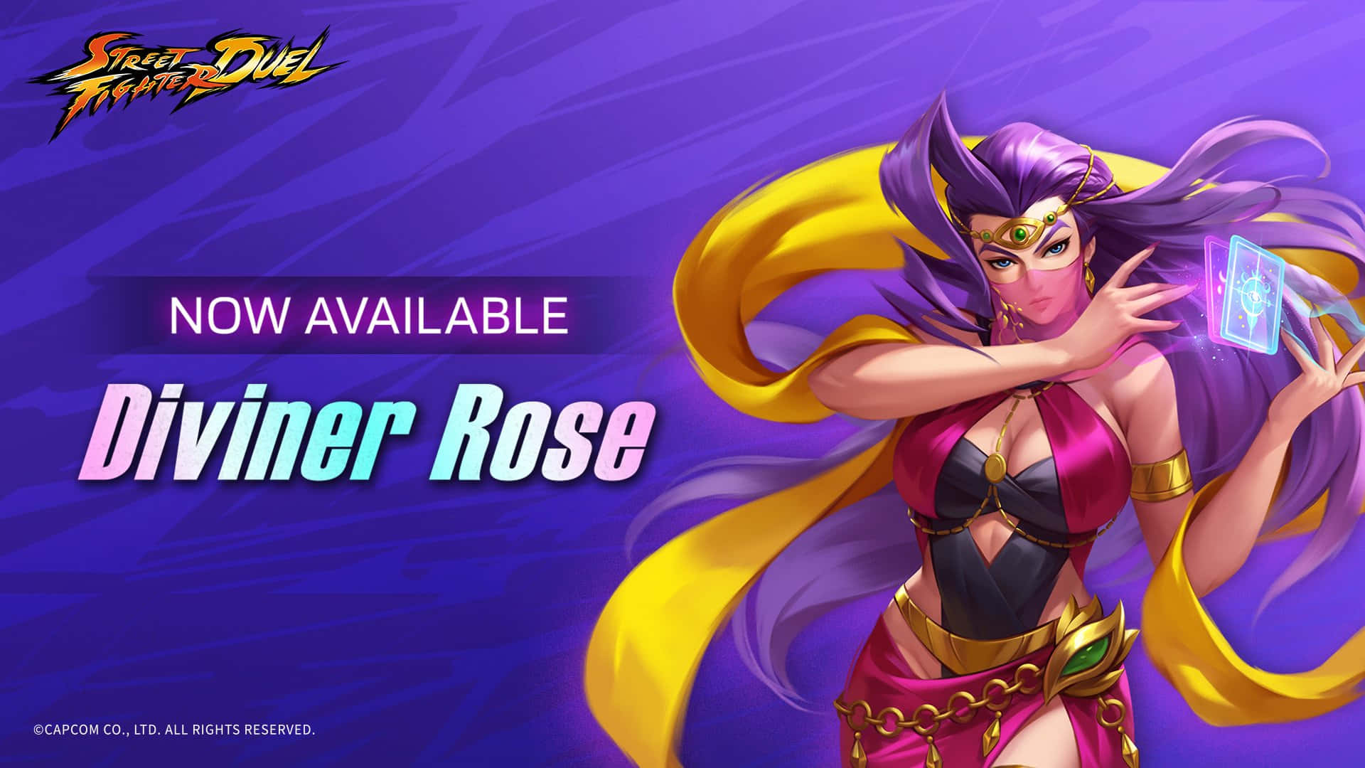 Street Fighter Duel Diviner Rose Available Wallpaper
