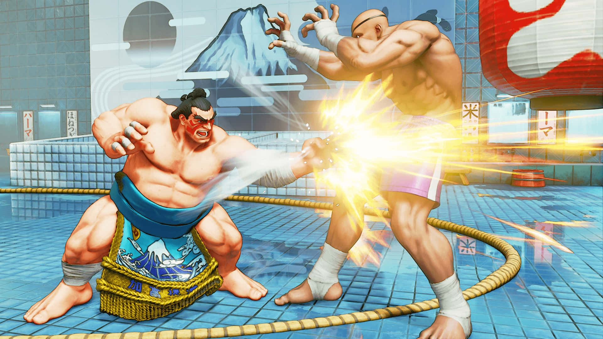Street Fighter E Hondavs Ryu Wallpaper