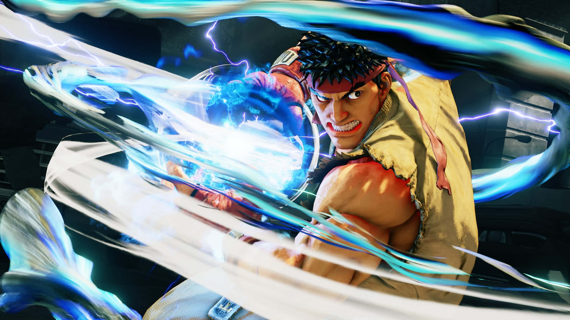 Street Fighter Energy Attack Wallpaper