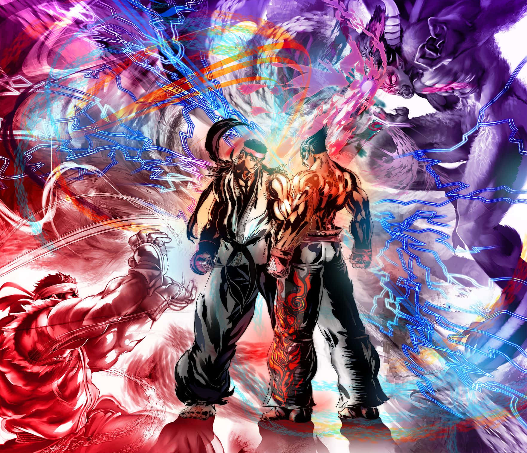 Street Fighter Epic Showdown Wallpaper