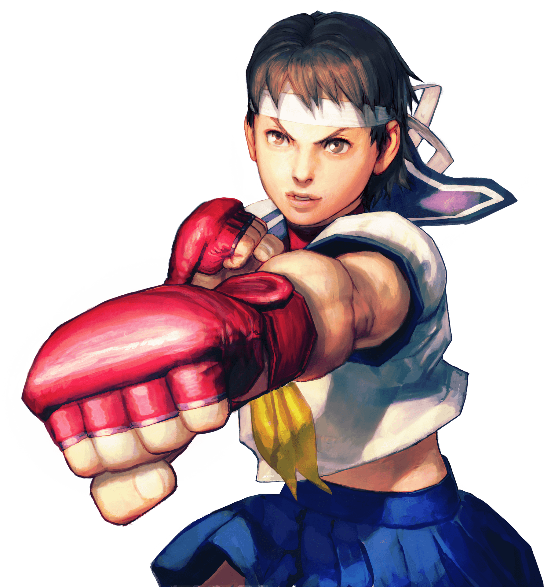 Download Street Fighter Female Fighter Punch | Wallpapers.com