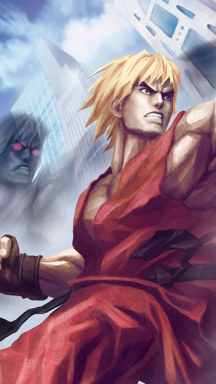 Street Fighter Ken Intensity Wallpaper
