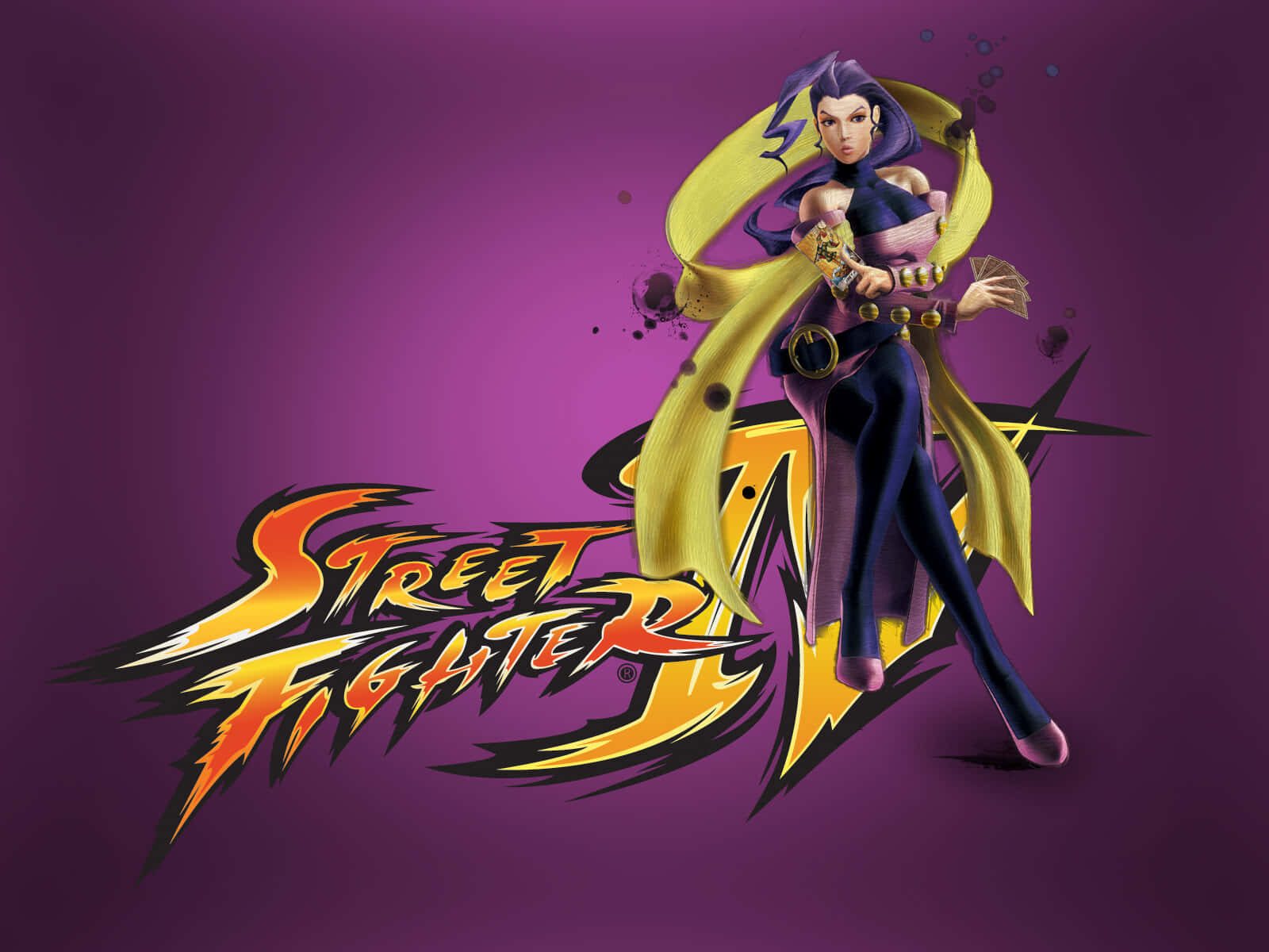 Street Fighter Rose Promotional Art Wallpaper