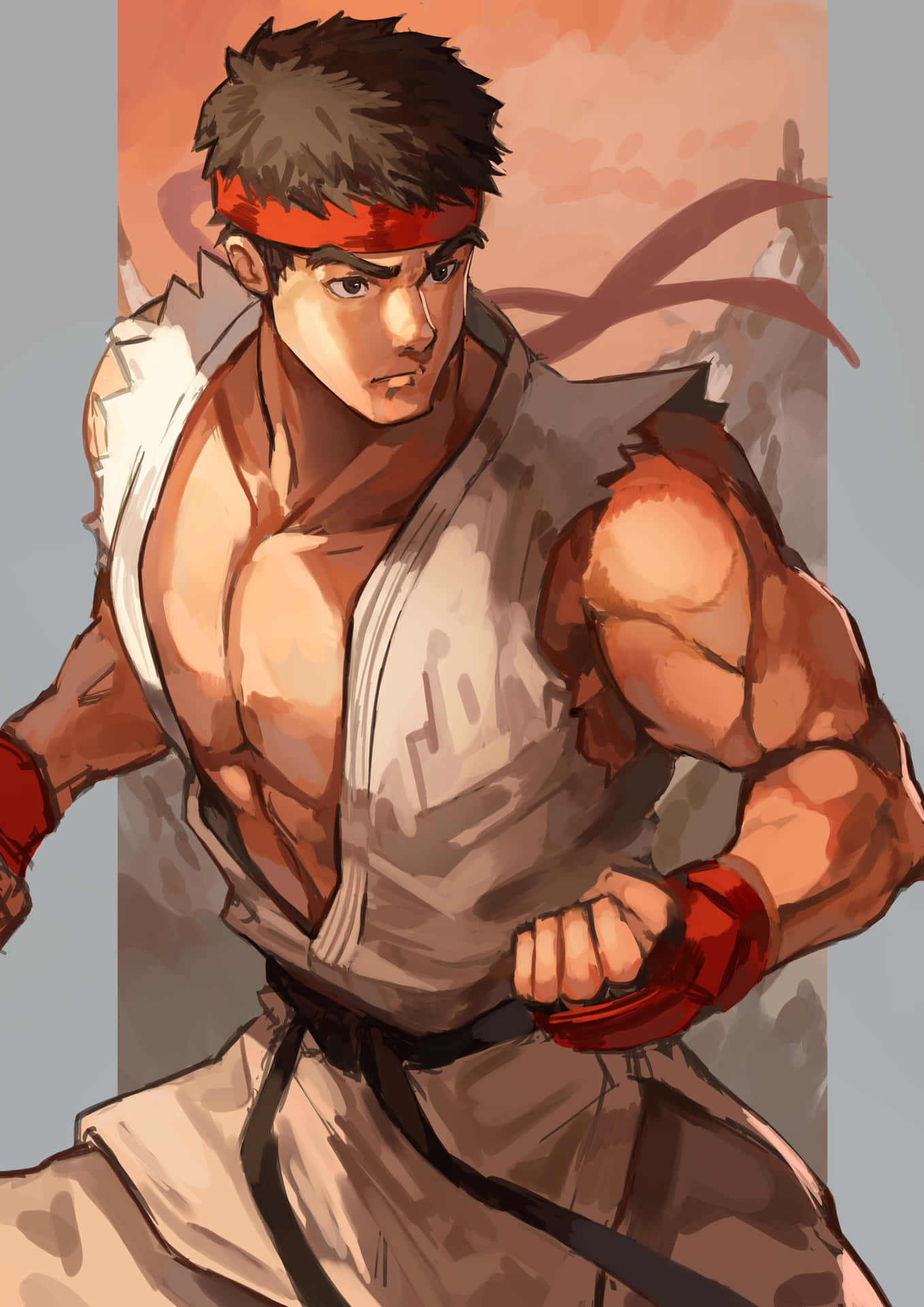Street Fighter Ryu Portrait Wallpaper