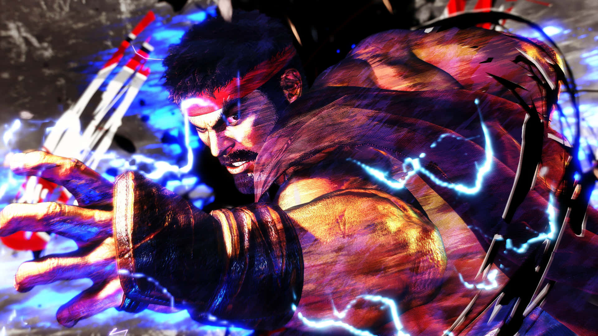 Street Fighter Ryu Power Move Wallpaper