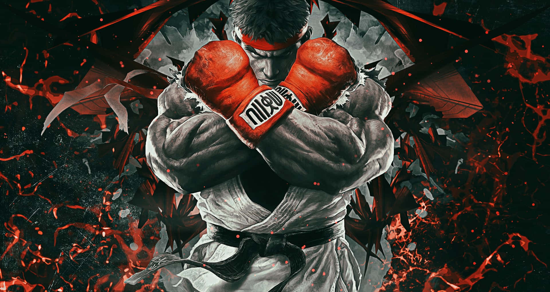 Street Fighter Ryu Readyfor Battle Wallpaper