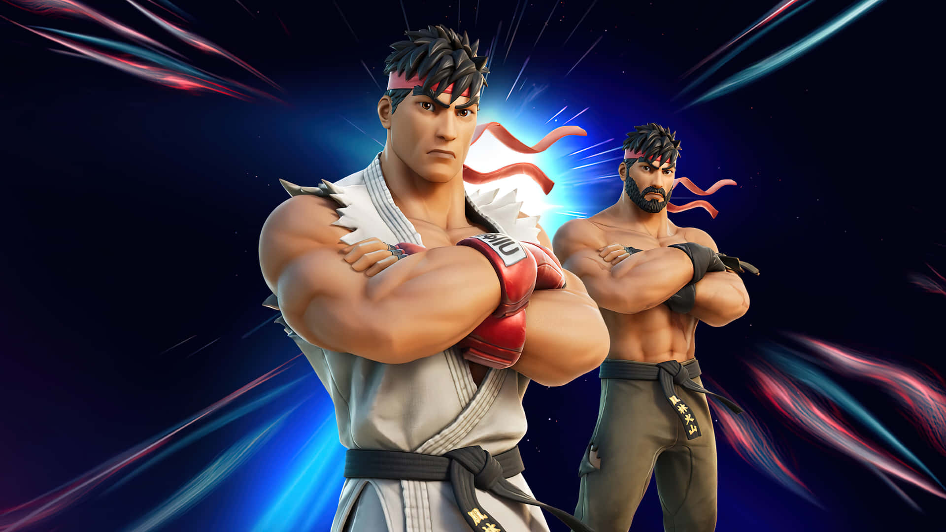 Street Fighter Ryuand Ken Readyfor Battle Wallpaper