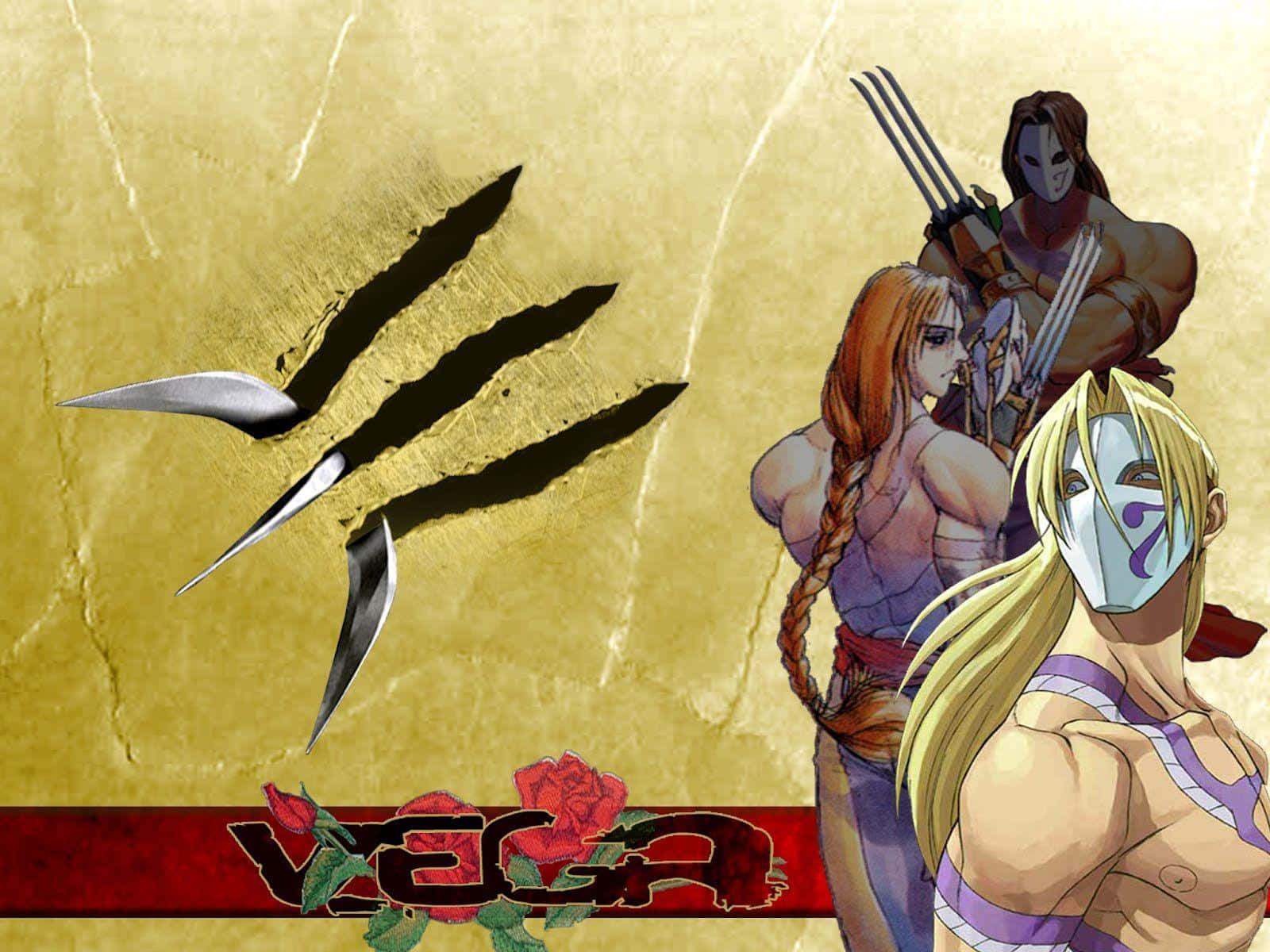 Street Fighter Vega Artwork Wallpaper