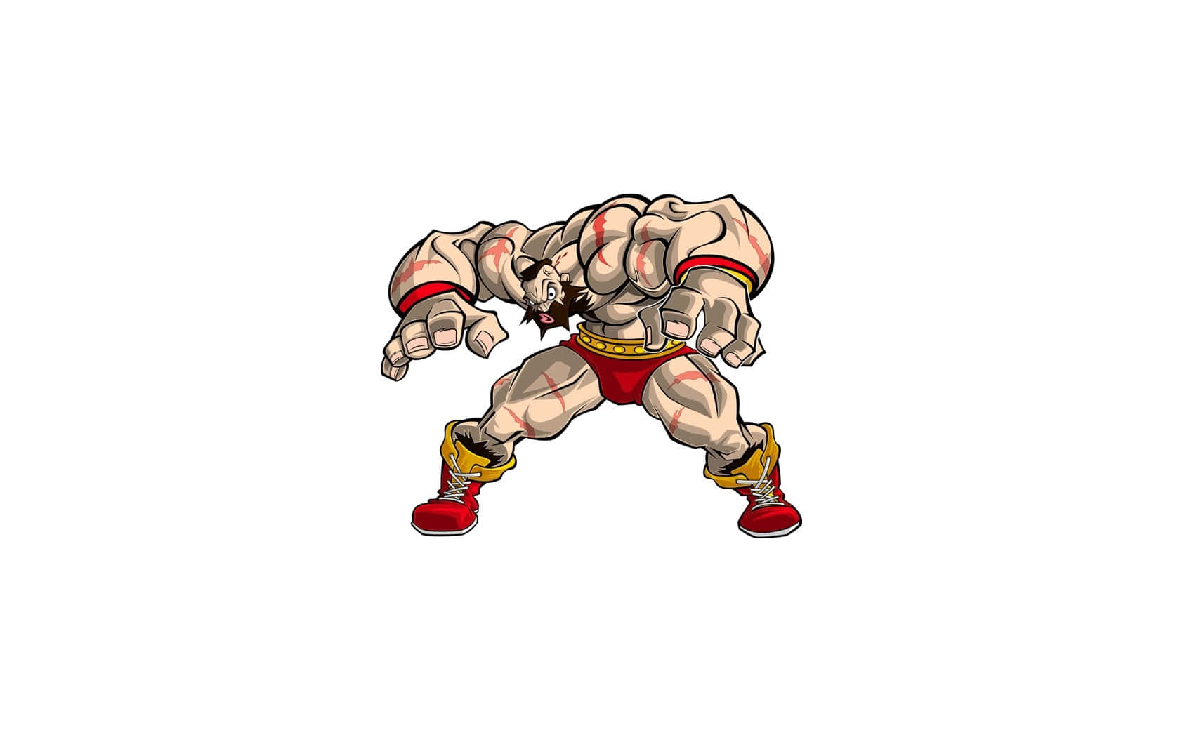 Street Fighter Zangief Character Art Wallpaper