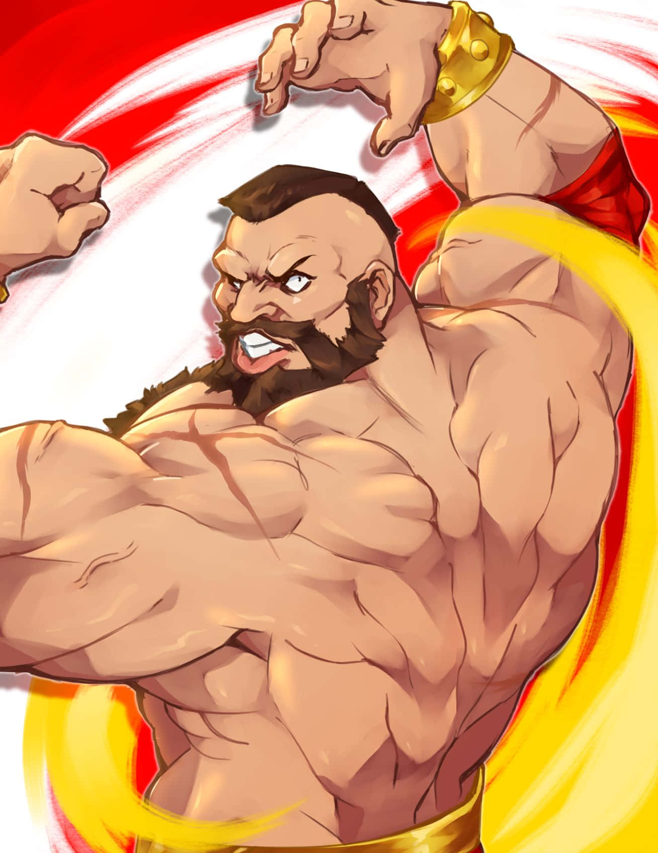 Street Fighter Zangief Power Move Wallpaper