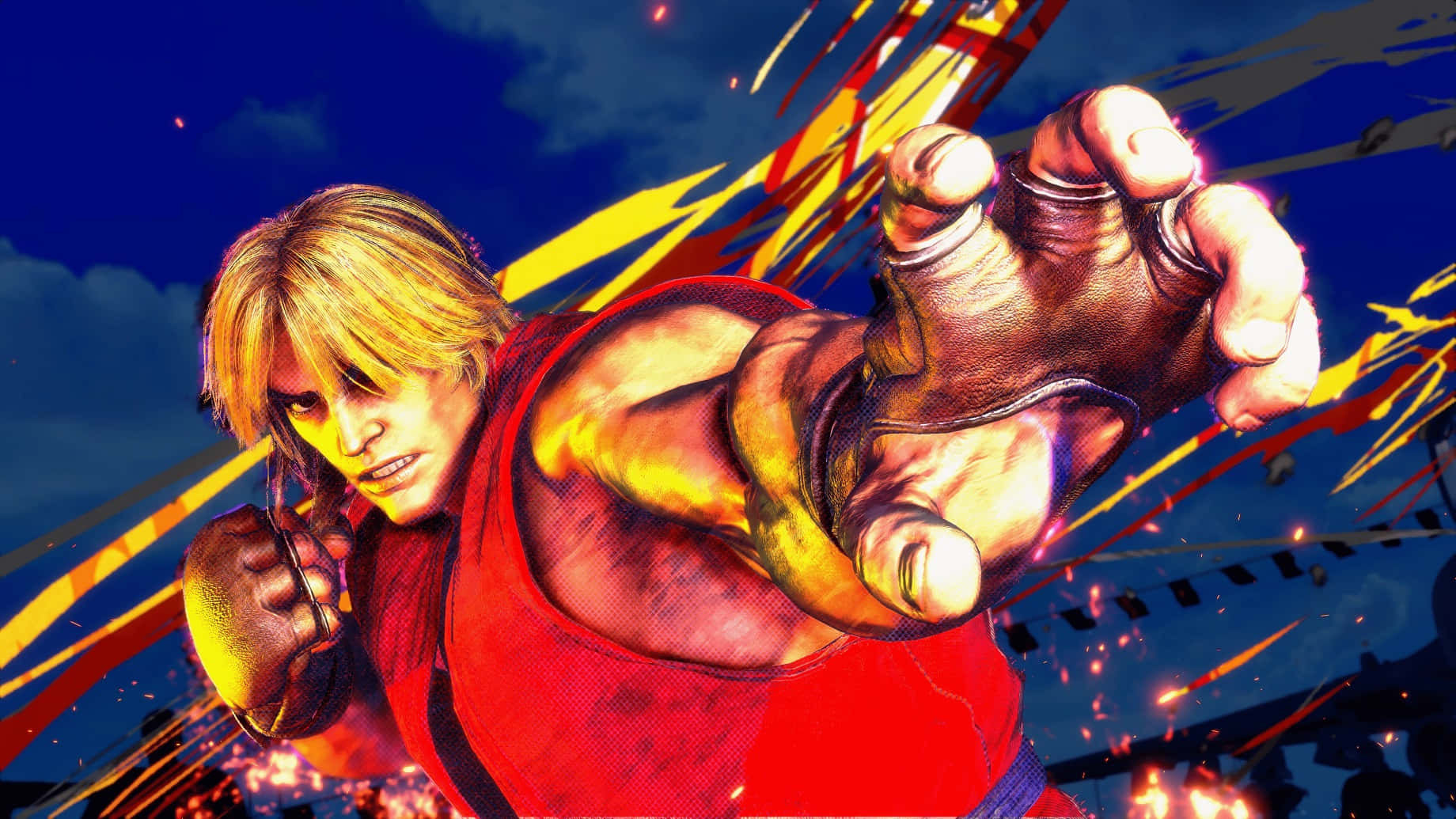 Street Fighter6 Character Punch Wallpaper