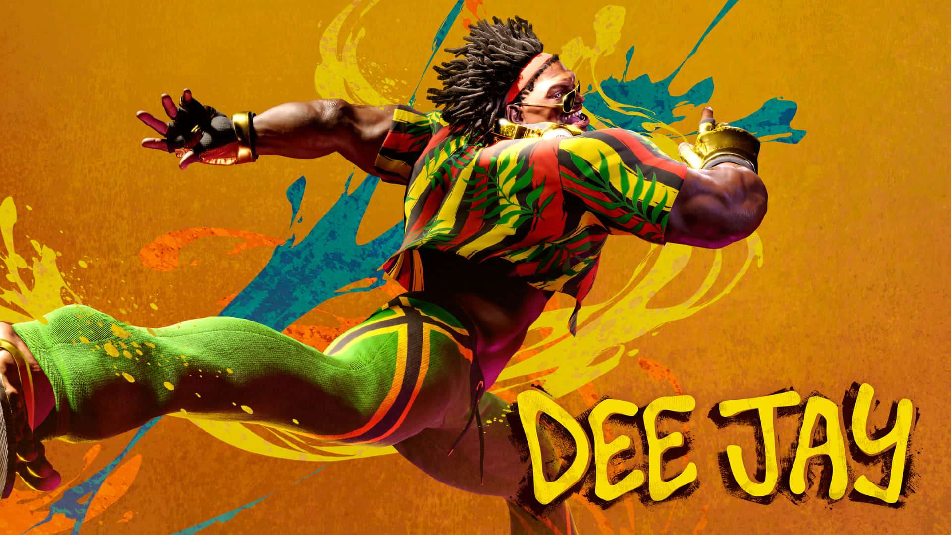 Street Fighter6 Dee Jay Kick Wallpaper