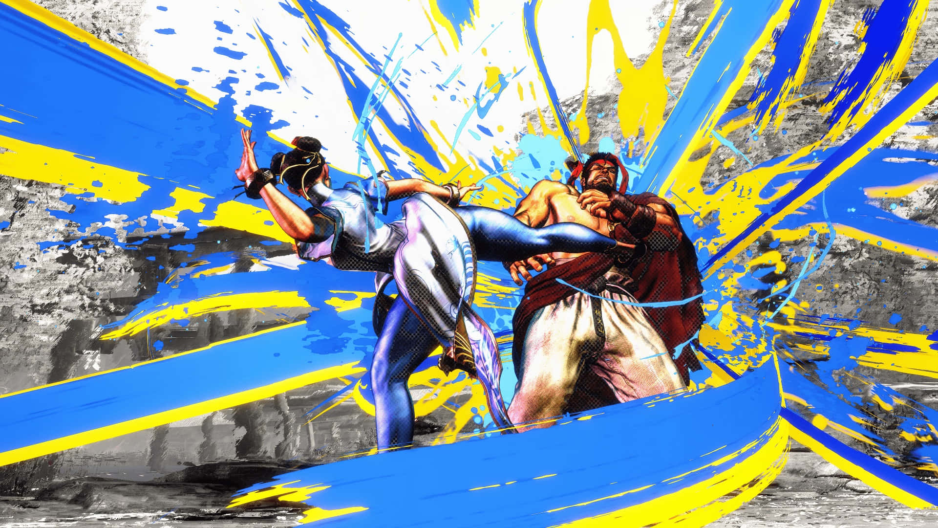 Street Fighter6 Dynamic Kick Wallpaper