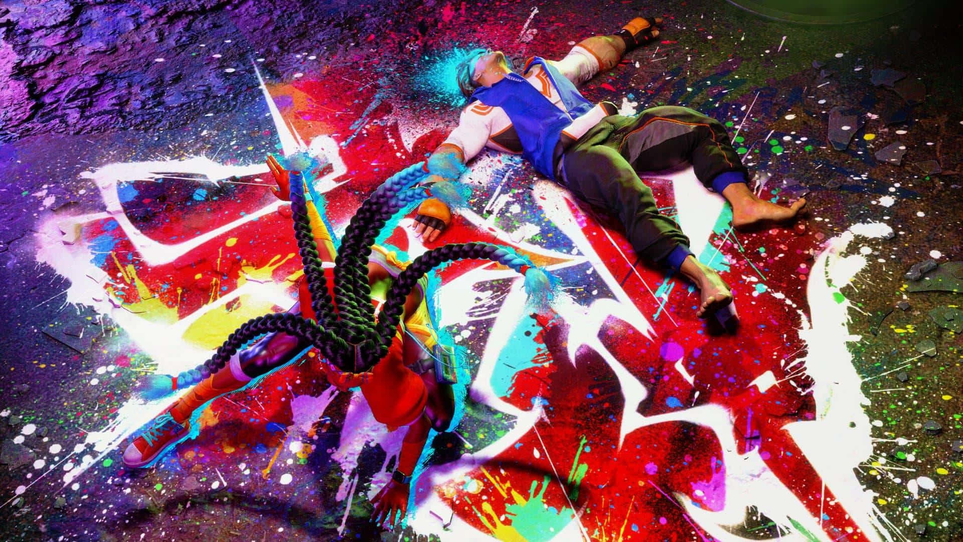 Street Fighter6 Epic Battle Finish Wallpaper