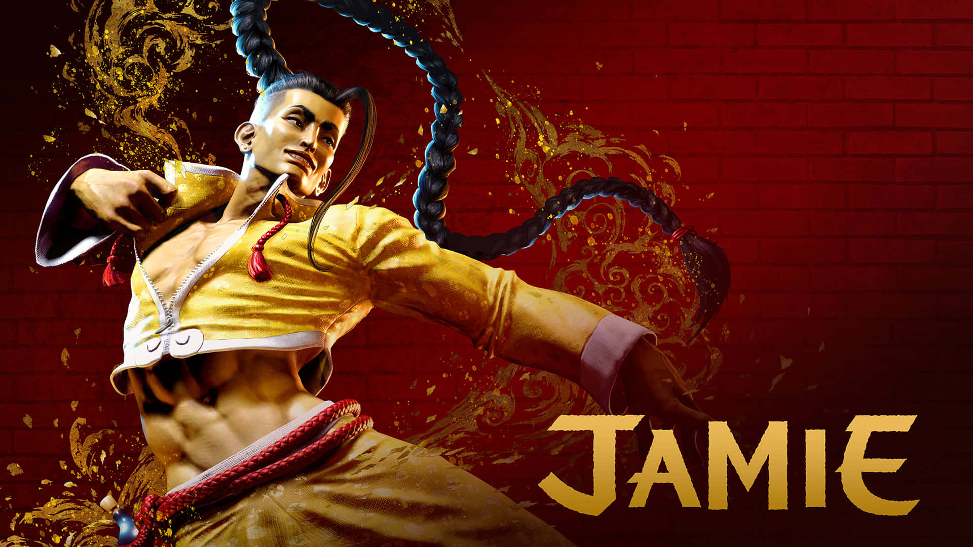 Street Fighter6 Jamie Promotional Art Wallpaper