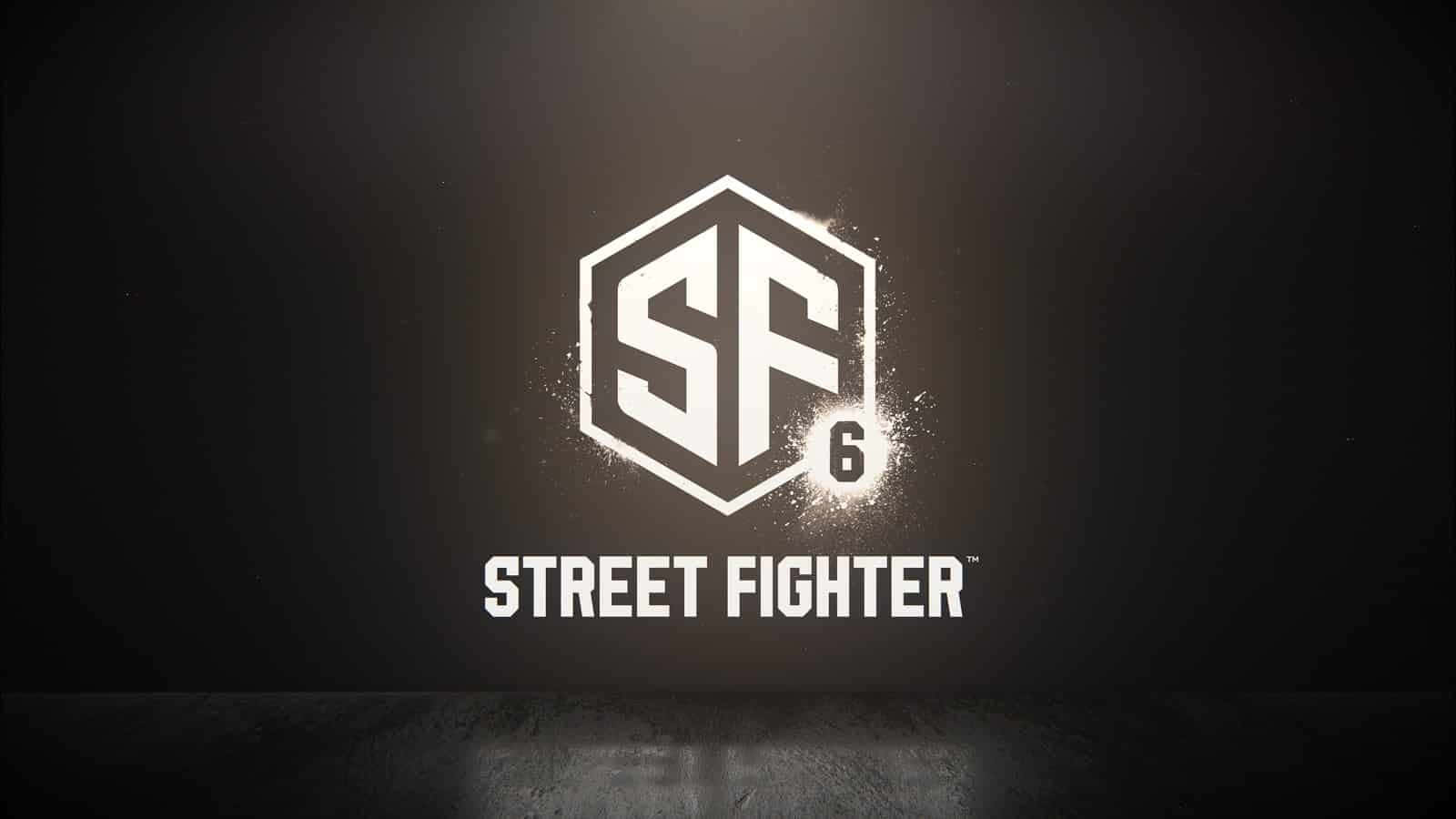 Street Fighter6 Logo Reveal Wallpaper