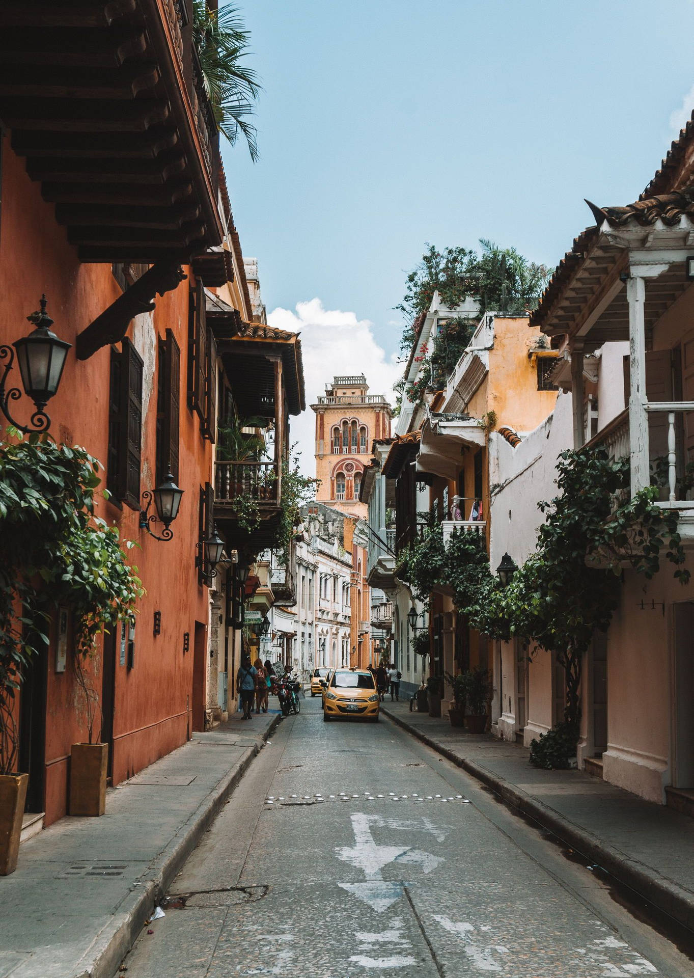 Street In Colombia