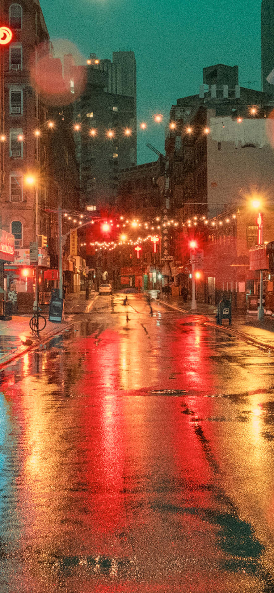 Iluminandolas Calles De La Ciudad Fondo de pantalla
