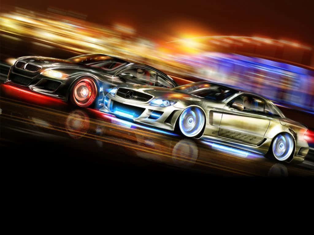 Nød for hastighed - bil racing spil Wallpaper
