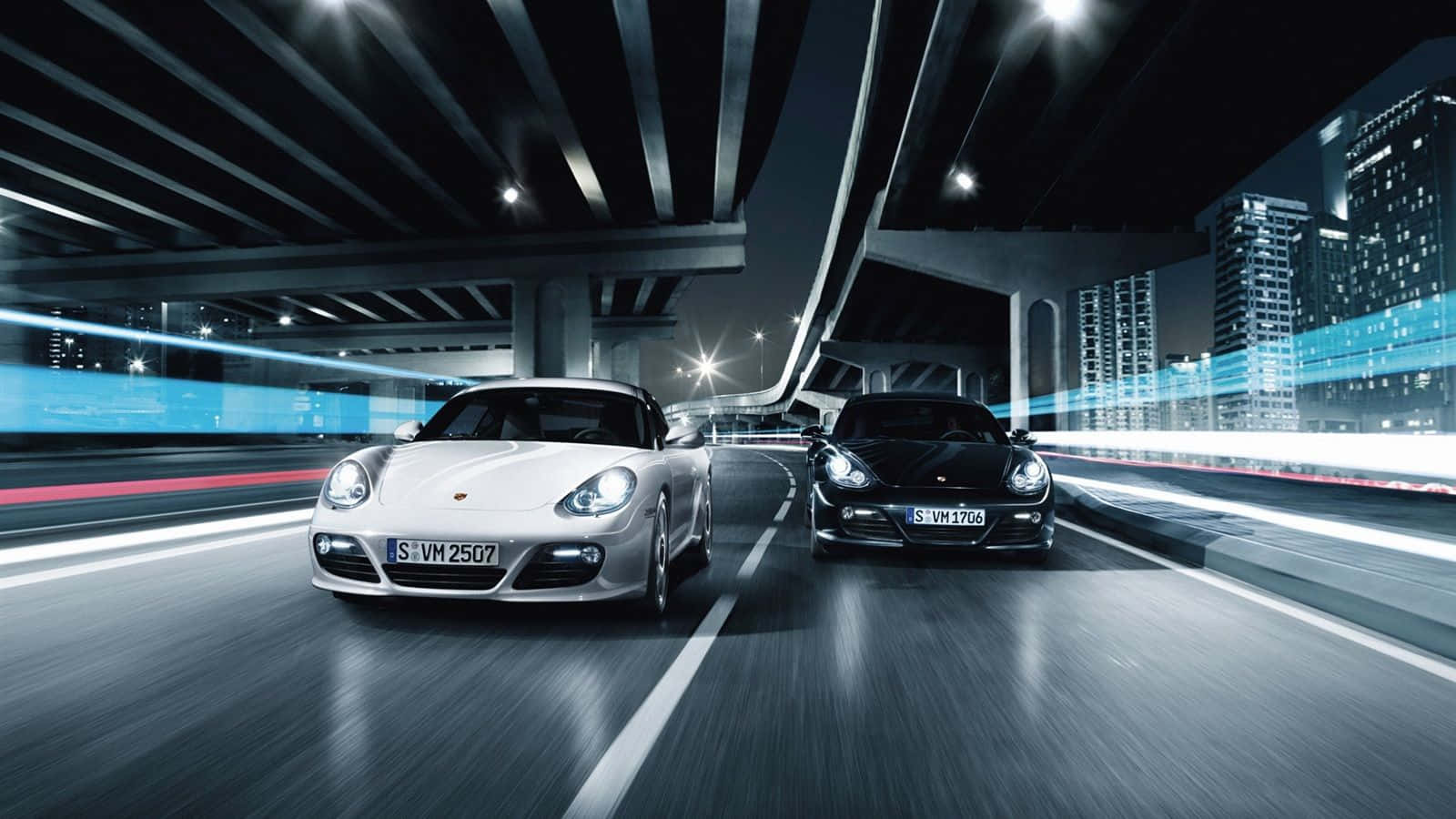 Porschecayman S - Anzeige Wallpaper