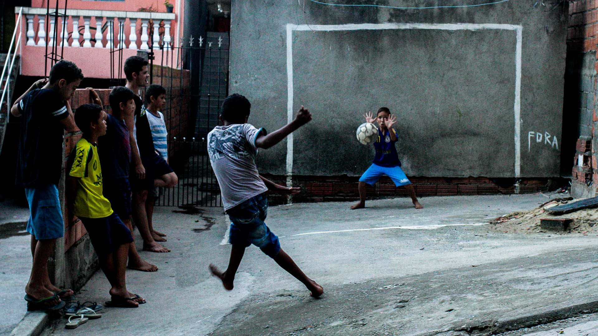 Street Soccer Gamein Action.jpg Wallpaper