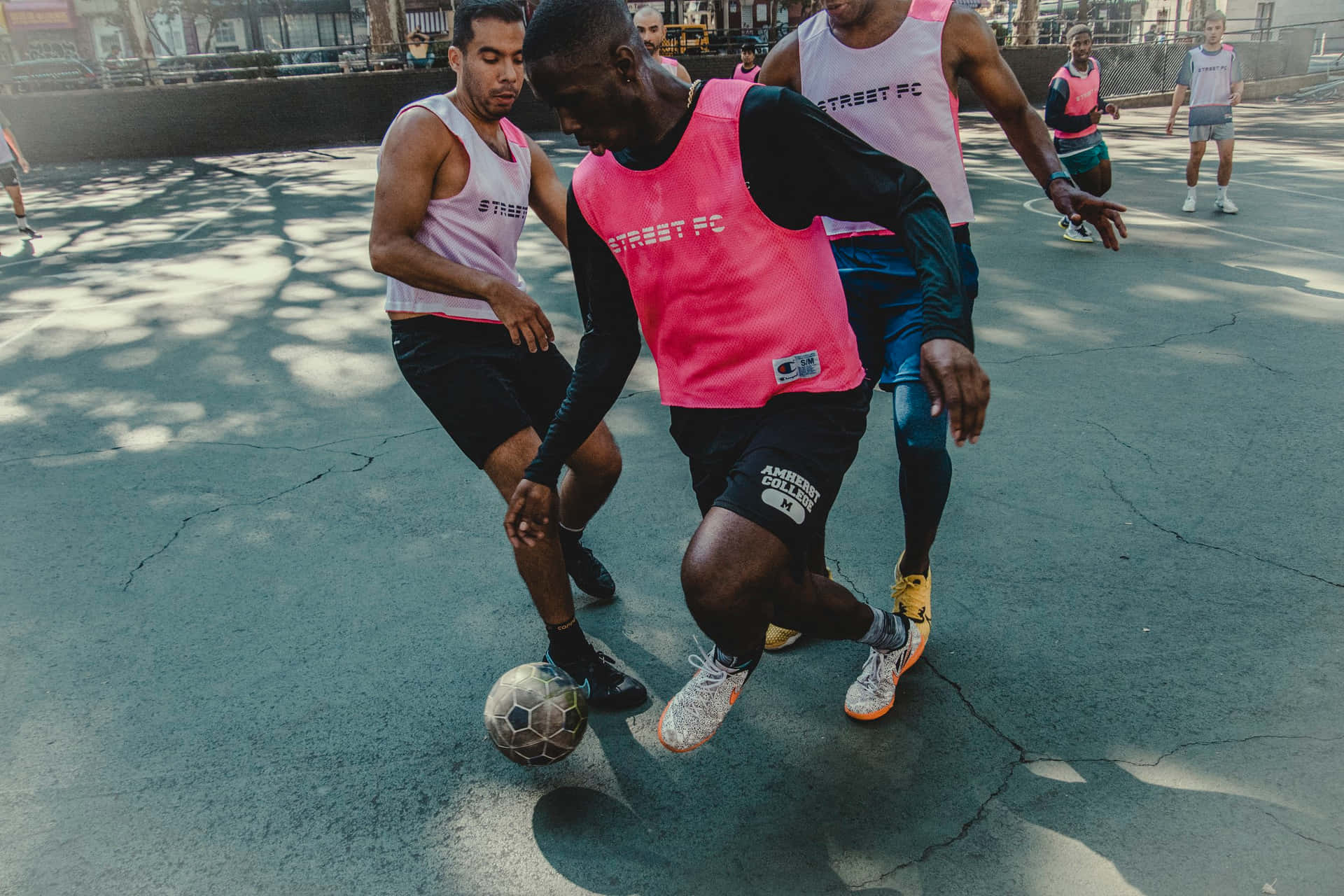 Street Soccer Intense Match.jpg Wallpaper