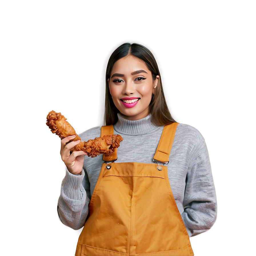 Street Style Fried Chicken Png Ghr PNG