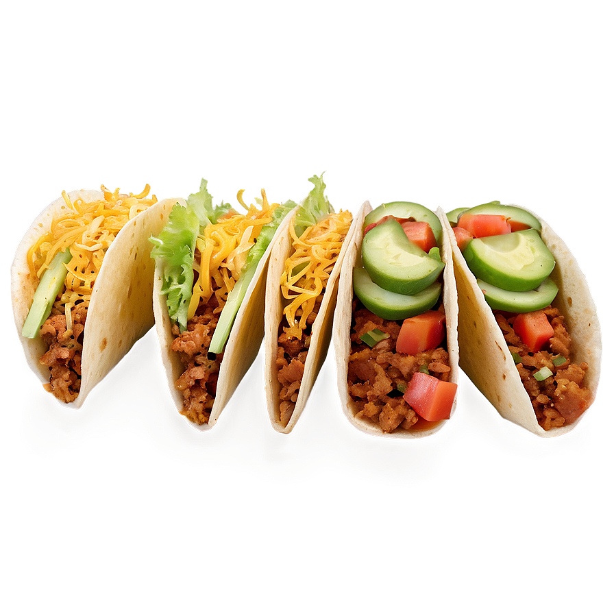 Street Style Tacos Png 05232024 PNG