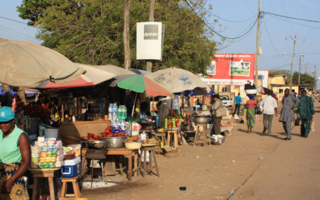 Street Vendors In Benin Picture